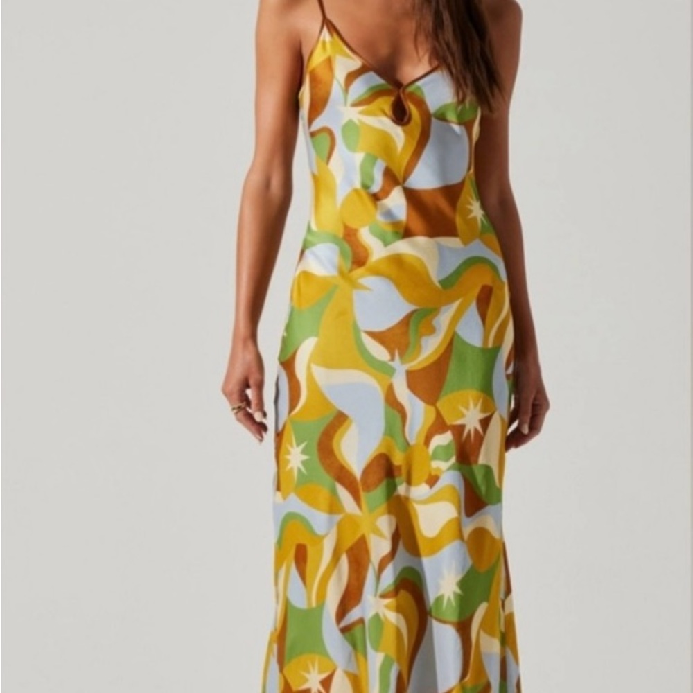 Nilana keyhole dress ASTR the label